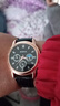 正品男士手表高檔休閑石英表簡(jiǎn)約氣質(zhì)男表皮帶高顏值羅馬時(shí)尚腕表 黑色運動(dòng)款 曬單實(shí)拍圖