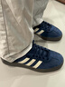 AJMG高顏值經(jīng)典板鞋男女款專(zhuān)柜正品運動(dòng)2026新款三杠阿甘平底德訓鞋男 藍白絨面（專(zhuān)柜過(guò)檢一對一） 42 曬單實(shí)拍圖