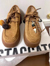 思加圖秋季運動(dòng)休閑鞋厚底增高女單鞋J0261CM5 栗子棕 38 曬單實(shí)拍圖