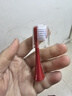 飛利浦（PHILIPS）電動(dòng)牙刷頭 全新柔韌小刷頭 杜邦刷毛 3支裝HX2013/03紅色 適配HX2491水療刷系列 柔力系列 曬單實(shí)拍圖