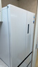 美的（Midea）M60機皇550法式四開(kāi)門(mén)冰箱523L大容量超薄嵌入式雙系統除菌一級能效制冰白MR-550WUFIPZE國家補貼 曬單實(shí)拍圖