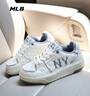MLB鞋子男印刻老花學(xué)長(cháng)鞋厚底板鞋女鞋運動(dòng)鞋3ASXE035N-50GRS-245 曬單實(shí)拍圖