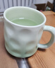 PAKCHOICE杯子馬克杯家用陶瓷茶杯泡茶高顏值創(chuàng  )意手捏紋辦公室喝水杯咖啡杯 曬單實(shí)拍圖
