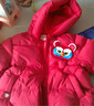 巴拉巴拉童裝兒童羽絨服男童女童2025新款春裝拜年服紅色國風(fēng)寶寶外套加厚 曬單實(shí)拍圖