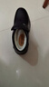 蜻蜓牌真皮羊毛棉皮鞋男冬季加絨保暖休閑高幫棉鞋防滑軟底中老年爸爸鞋 黑色 40 曬單實(shí)拍圖