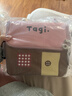 Tagi.機靈小房子化妝包防水皮質(zhì)便攜大容量洗漱包節日禮物-莓果榛子 曬單實(shí)拍圖