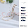 海蒂（haidi）S925銀5-6mm無(wú)核小米珠淡水珍珠項鏈女年輕款送女友禮物附證書(shū) 曬單實(shí)拍圖