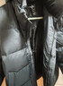 鴨鴨冬裝爸爸裝羽絨服中老年人男士脫卸帽加厚防寒服商務(wù)休閑外套男款 曬單實(shí)拍圖