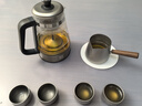 TILIVING(鈦立維)純鈦茶具整套自動(dòng)上水燒水壺一體茶臺茶盤(pán)茶壺電熱水壺 秦權鈦茶具套裝(配茶盤(pán)) 14件 曬單實(shí)拍圖