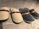 班哲尼 一次性拖鞋待客地板拖鞋 男女加厚旅行出差酒店賓館家用美容院防滑亞麻珊瑚絨棉布拖鞋 混裝6雙 曬單實(shí)拍圖