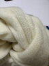 ELLE【100%綿羊毛】高領(lǐng)毛衣女2025秋冬新款新年保暖內搭羊毛針織衫 米白（半高領(lǐng)升級版） M 曬單實(shí)拍圖