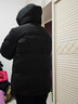 坦博爾羽絨服男士短款連帽保暖冬款外套厚25年新款5550325D 黑色180 曬單實(shí)拍圖