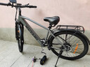 五羊鋰電池助力電動(dòng)自行車(chē)禧瑪諾變速超長(cháng)續航山地車(chē)男女士雙碟剎單車(chē) F58-暗隱灰-10A【線(xiàn)碟】26寸 曬單實(shí)拍圖