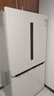 博世（BOSCH）冰箱家用605L大容量十字對開(kāi)門(mén)四開(kāi)門(mén)變頻電冰箱 一級能效 風(fēng)冷無(wú)霜 5mm微縫嵌入 鮮潤保濕空間 大白鯨KMF61A20TI 精細分儲 曬單實(shí)拍圖