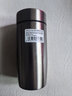 萬(wàn)象（WANXIANG）男女士保溫杯360ML鈦銀色F63商務(wù)辦公帶茶漏水杯便攜弧形泡茶杯 曬單實(shí)拍圖