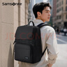 新秀麗（Samsonite）男士雙肩包商務(wù) 16英寸筆記本電腦包 大容量出差高端背包旅行包 黑色【25年冬季新款】 可容納16英寸電腦 曬單實(shí)拍圖