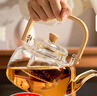 憶壺茶茶壺玻璃煮茶壺耐高溫燒水壺電陶爐專(zhuān)用可明火加熱圍爐煮泡茶具 曬單實(shí)拍圖