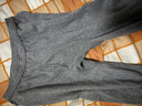 七匹狼【中領(lǐng)保暖】秋衣秋褲男純棉抑菌中高領(lǐng)保暖內衣套裝 淺灰 曬單實(shí)拍圖