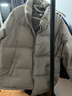 馬登工裝美式休閑90白鴨絨羽絨服男戶(hù)外防風(fēng)外套冬季男士保暖面包服 淺灰色 【立領(lǐng)羽絨服短款/加厚防寒服/男款羽絨服】 M 曬單實(shí)拍圖