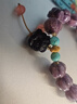 敦煌研究院 敦煌紫醒獅琉璃手串 博物館文創(chuàng  )手串手鏈高級感禮物送女友 敦煌紫醒獅琉璃手串 曬單實(shí)拍圖