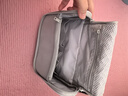 MUJI 聚酯纖維 可吊掛式洗臉用具盒 化妝包旅行便攜洗漱包 淺灰色 寬16*長(cháng)19*厚度6cm 曬單實(shí)拍圖