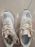 李寧熱李寧赤兔10pro兒童跑步鞋男大童運動(dòng)鞋8pro超輕減震專(zhuān)業(yè)碳板跑鞋 香檳白9P-[赤兔9Pro系帶款】 系帶/旋轉扣【可以選擇】 34 曬單實(shí)拍圖