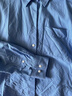 優(yōu)衣庫合作款/男裝女裝牛津紡寬松襯衫/長(cháng)袖襯衣484244 63 天藍色 L 曬單實(shí)拍圖