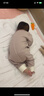 babylove嬰兒連體衣秋冬季加厚保暖衣服男女寶寶居家打底睡衣哈衣爬爬服 曬單實(shí)拍圖