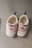 基諾浦學(xué)步鞋棉鞋冬季保暖搖粒絨8-18個(gè)月男女童鞋GB2355白色 曬單實(shí)拍圖