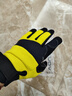 欣達/Xinda 戶(hù)外全指防護手套登山攀巖防滑耐磨運動(dòng)騎行訓練攀爬速降手套 黃黑色 M 曬單實(shí)拍圖