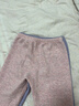 紅豆兒童保暖內衣男女童加絨加厚秋衣秋褲學(xué)生校服神器 紫色 130 曬單實(shí)拍圖