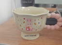 橙央ins風(fēng)小狗馬克杯高顏值杯子陶瓷情侶水杯送女生生日禮物伴手禮品F keer可愛(ài)小兔杯+專(zhuān)屬勺【可愛(ài)禮 曬單實(shí)拍圖