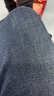 真維斯（Jeanswest）牛仔褲男士2025冬季商務(wù)寬松直筒加絨保暖褲男藍色加絨32 曬單實(shí)拍圖