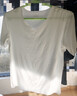 簡(jiǎn)云無(wú)痕短袖t恤男士莫代爾打底衫運動(dòng)健身白色汗衫內衣打底衣四季款 曬單實(shí)拍圖