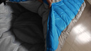 北極狼（BeiJiLang）睡袋成人秋冬加厚戶(hù)外露營(yíng)保暖辦公午休便攜隔臟單人棉睡袋被子 曬單實(shí)拍圖