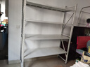 七序倉儲貨架置物架超強承重商用超市儲物架落地多層收納架快遞展示柜 白色貨架-四層【終身質(zhì)?！?【常規480kg】長(cháng)150寬50高200cm 曬單實(shí)拍圖