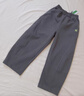 左西童裝男童褲子兒童運動(dòng)褲春裝2026新款中大童彎刀褲潮 深灰色 165 曬單實(shí)拍圖