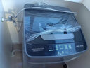 奧克斯（AUX）實(shí)標5.5公斤家用宿舍出租房全自動(dòng)波輪洗衣機大容量迷你小型節能脫水甩干55Q100 5.5公斤全自動(dòng)星河灰 曬單實(shí)拍圖