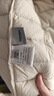 鴨鴨（YAYA）佟麗婭同款輕薄羽絨服女短款新國標輕便羽絨輕便低領(lǐng)外套內膽kGF 米白 L 曬單實(shí)拍圖