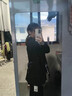 MOVK黑色西裝外套女士小個(gè)子大學(xué)生職業(yè)面試正裝高級休閑西服套裝 黑色(四?？畚餮b+百褶半裙) 更多人購買(mǎi) 送腰帶 M  (106-115斤) 曬單實(shí)拍圖