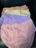 AB4條商場(chǎng)同款女抗菌短褲棉質(zhì)中老年夏薄寬松大碼高腰奶奶三角內褲 混色隨機 （無(wú)紅色） 4條 2XL 曬單實(shí)拍圖