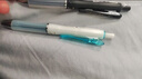 斑馬牌（ZEBRA）學(xué)霸利器JJZ49按動(dòng)速干子彈頭中性筆 0.5mm 學(xué)生簽字刷題速記寫(xiě)字筆 白桿透明夾黑芯 5支裝 曬單實(shí)拍圖