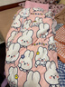 愛(ài)夢(mèng)軒純棉小學(xué)生成長(cháng)午休睡袋四季通用兒童教室午睡被戶(hù)外露營(yíng)便攜被子 80*190【三層四季通用】萌萌兔【0~32℃】4.6斤 曬單實(shí)拍圖