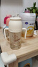 小土豆（potato）兒童水杯PPSU帶吸管重力球大寶寶開(kāi)學(xué)飲水杯 300ml 奶白色 曬單實(shí)拍圖