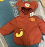巴拉巴拉童裝兒童羽絨服男女童外套冬裝2025新款嬰兒衣服保暖加厚泡芙羽絨 曬單實(shí)拍圖