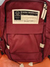 回力書(shū)包女初中生美式背包高中大學(xué)生大容量旅行電腦包學(xué)院雙肩包 紅色【無(wú)掛件】【超大容量款】 曬單實(shí)拍圖