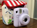 INSTAX富士instax立拍立得 一次成像相機 mini12（mini11升級款）鳶尾紫 曬單實(shí)拍圖