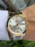 歐品客高端名牌2026新款手表男全自動(dòng)機械表進(jìn)口機芯防水夜光鎢鋼男士表 鋼帶間白【終身質(zhì)?！?免費刻字 41mm 免費刻字 曬單實(shí)拍圖