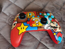 任天堂SwitchPro手柄 游戲機手柄 Joy-Con手柄 NS周邊配件 NS賽車(chē)方向盤(pán) PowerA-NSPro手柄 炫彩馬里奧款 曬單實(shí)拍圖