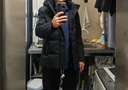 雪中飛鵝絨羽絨服男士短款脫卸帽加厚保暖休閑商務(wù)秋冬外套男裝170 曬單實(shí)拍圖